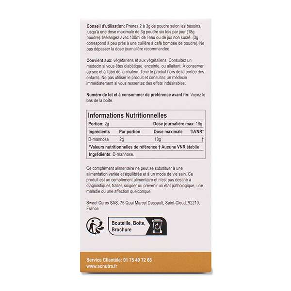 D-Mannose SC Nutra pulder